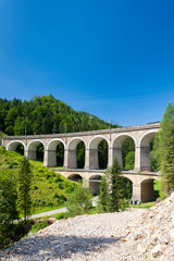 Obraz premium rail viaduct, Semmering Bahn, unesco world heritage, Lower Austria