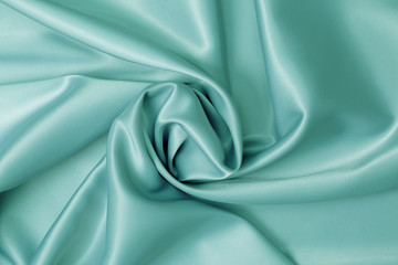 silk draped fabric.