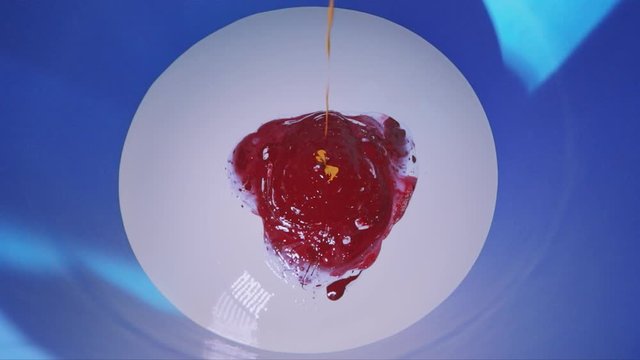 The process of colorization in the factory, Paint mixing, factory color