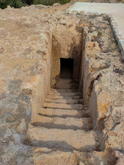 Makronissos Tombs ancient burial ground from the hellenistic period