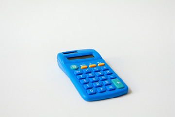 calculator isolated on white background