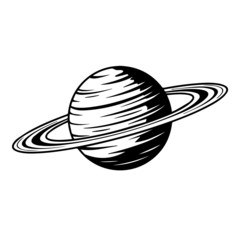 saturn vector © Bartek