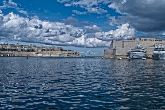 The Largest Harbor in Malta