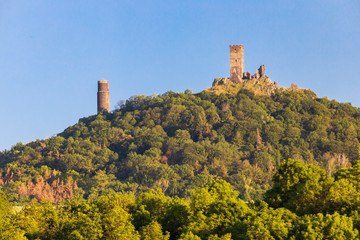 Hazmburk in the Ceske Stredohori, Czech Republic