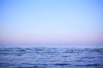 Obraz premium beautiful sunset on the sea