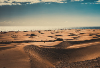 Dunes of Maspalomas Gran Canaria, Spain