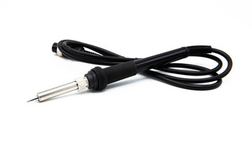 Soldering equipment isolated on white background