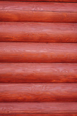 Obraz premium natural background from a wood of a red color