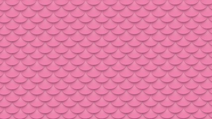 Pink scales texture. Fish skin abstract texture background. 3D-rendering. © MilosPauline