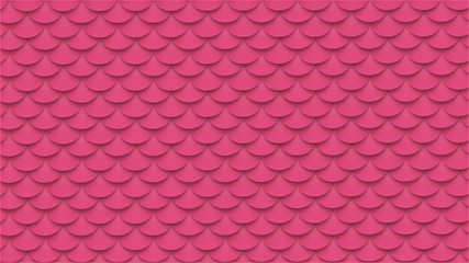Pink scales texture. Fish skin abstract texture background. 3D-rendering.