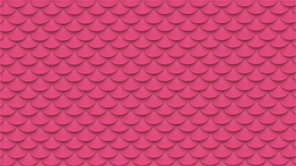 Pink scales texture. Fish skin abstract texture background. 3D-rendering. © MilosPauline