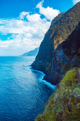 Fototapeta na wymiar North coast of Madeira