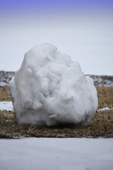 Huge snowball