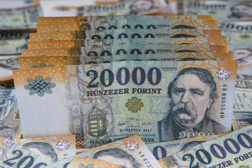 Hungarian Forint 20 000 Forint Banknote Ferenc Deák. Europe Hungary.