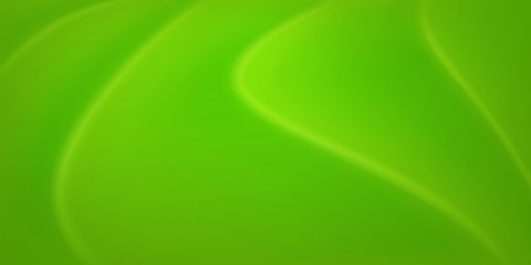 Abstract background with wavy surface in light green colors