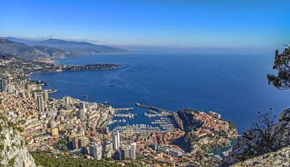 Fototapeta premium Panorama French Riviera