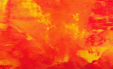 Abstract background in mixed colors. Oil and watercolor design elements. Design template for covers, posters and banners. Simple macro close-up paint brush strokes.