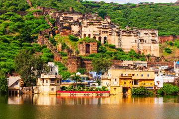 Garh Palace in Bundi, India