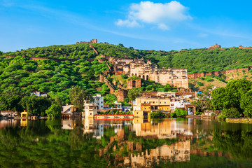 Bundi town panoramic view, India