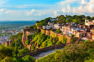 Fototapeta premium Chittor Fort in Chittorgarh, India