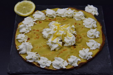 crêpe au citron