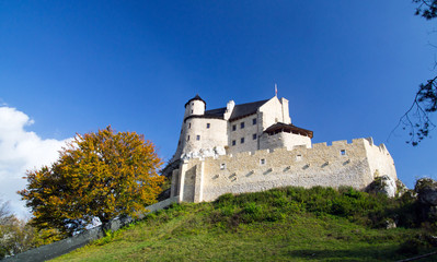 Fototapeta na wymiar The royal Castle Bobolice, Poland