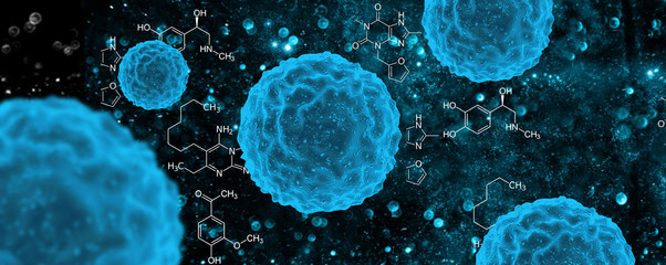 New coronavirus 2019-ncov. 3D illustration