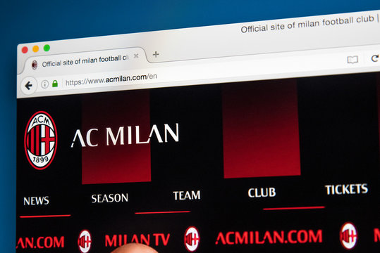 AC Milan FC Website