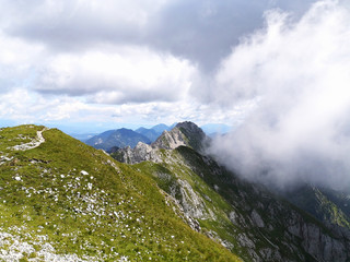 top of the Stol mountain, Karawanks