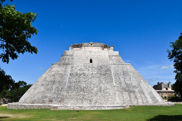 pyramid in Yucatan, Mexico