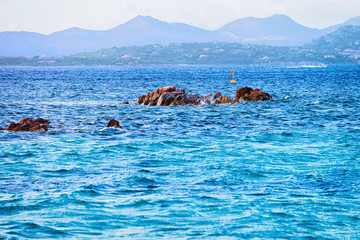 Rocks at Capriccioli in Sardinia