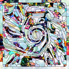 Stained Glass Abstract