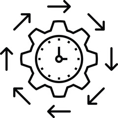 Productivity Icon, VECTOR