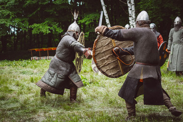 wojowie wczesnego średniowiecza