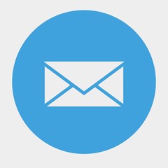 envelope icon vector illustration and symbol for website and graphic design