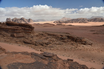 Fototapeta premium mountains in jordan