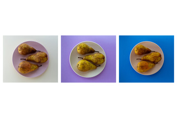 Pere  e frutti freschi di stagione