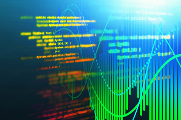 Digital graph and code strings, investment