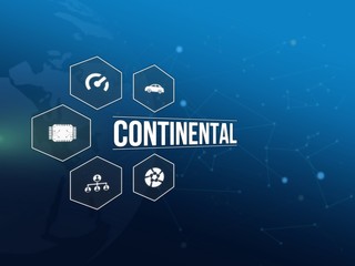 Fototapeta premium Continental