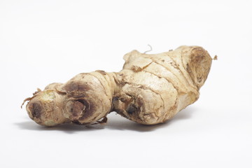 Close - up shot of herbs, gingger, tumeric,  galangal, lemon grass that can be used for cooking as seasoning also for medical purpose as traditional medicine. 