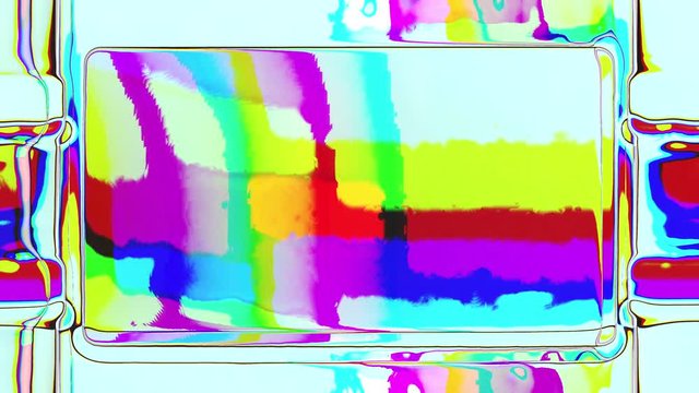 Glitch Noise Static Television VFX. No Signal. Old TV. Glitch Error Video Damage. Bad Signal. VHS. Retro Futurism 80s 90s Dynamic Wave Style. Digital TV Noise Flickers. Video Background. Vintage