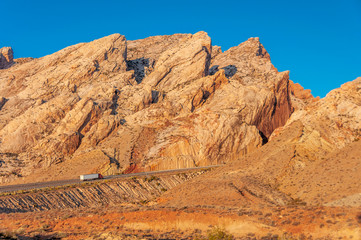 Fototapeta premium Nationwide Trucking