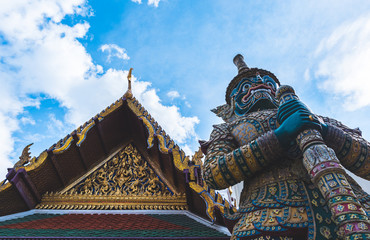 Fototapeta premium Demon Guard in Thailand