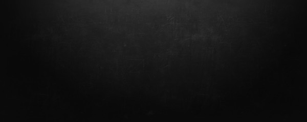 black board and empty chalkboard wall background
