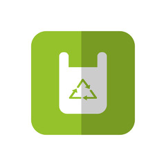 Concept flat design eco world