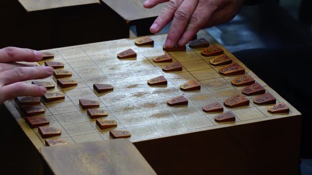 将棋の対戦風景