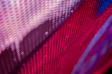 CloseUp LED blurred screen. LED soft focus background. abstract background ideal for design.