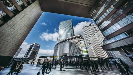大阪駅の風景 日本