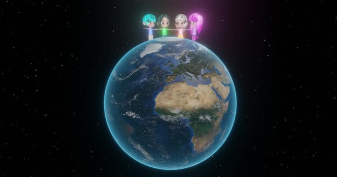 大切な地球を支えあう人の輪