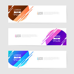 Vector abstract design background texture  banner template.